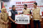 Pemprov Sulsel Serahkan Bantuan Rp500 Juta untuk Percepatan Pemulihan Aceh