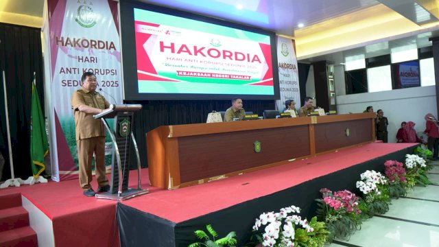 Bupati-Wabup Takalar Peringati Hakordia 2025 dengan Mengumpulkan Pimpinan OPD