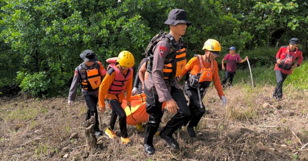 Pencarian Hari Kedua, Tim SAR Gabungan Temukan Perempuan yang Terseret Arus Sungai di Sidrap
