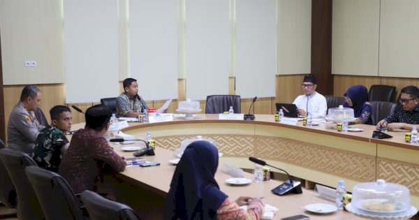 Wali Kota Tasming Pimpin Rakor Forkopimda, Bahas Penataan Kawasan Kota Parepare