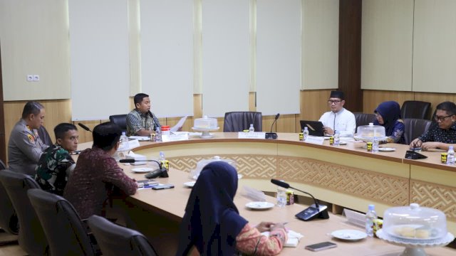 Wali Kota Tasming Pimpin Rakor Forkopimda, Bahas Penataan Kawasan Kota Parepare