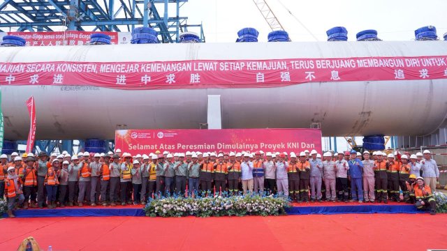 Hilirisasi Nikel Kian Nyata dengan Kedatangan Autoclave Pertama Proyek HPAL Pomalaa