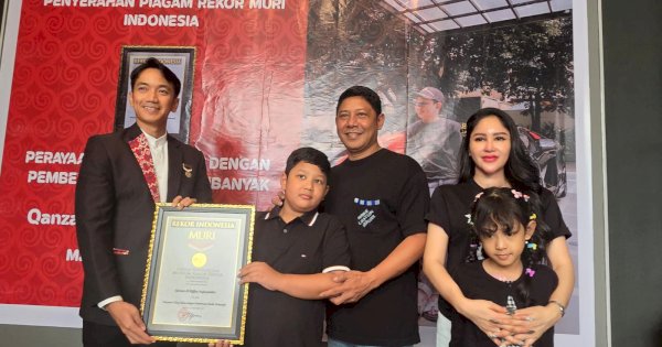 Ulang Tahun Anak Pengusaha Makassar Raih Rekor MURI Berkat Pemberitaan Terluas