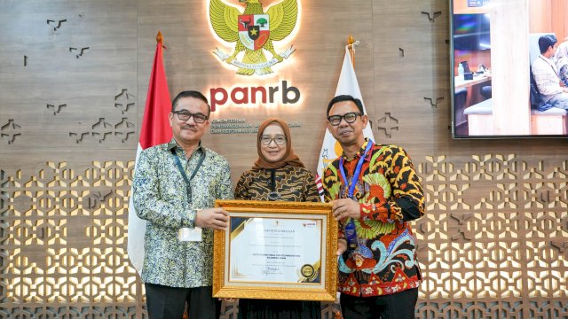 Pemprov Sulsel Raih Penghargaan Outstanding Public Service Innovations Lewat Inovasi PACARITA