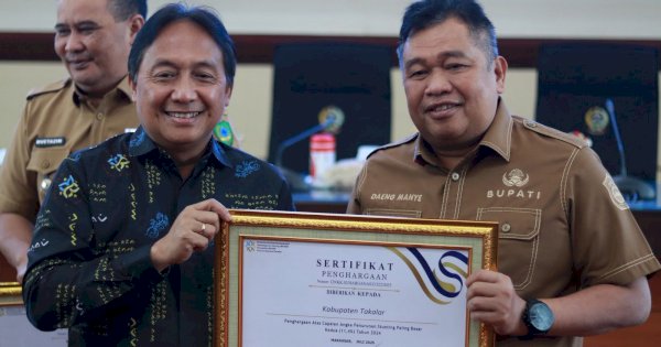 Penurunan Angka Stunting Paling Besar Kedua di Sulsel, Takalar Diganjar Penghargaan
