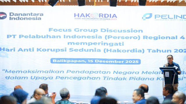 Pelindo Regional 4 FGD Hakordia 2025, Perkuat Komitmen Pencegahan Korupsi