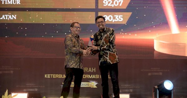 Pemprov Sulsel Konsisten Jaga Transparansi, Pertahankan Raih Predikat Informatif