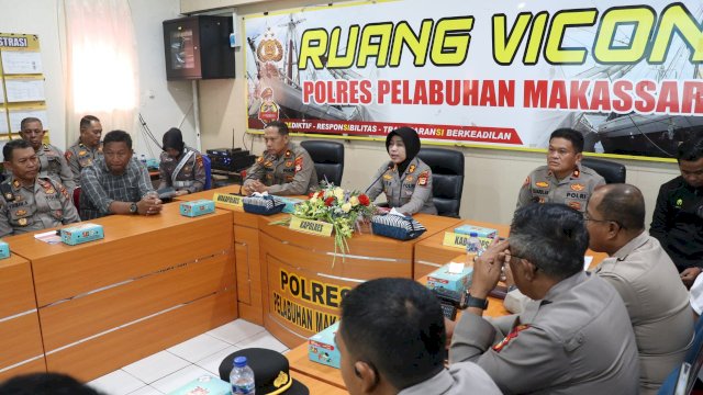 Jelang Natal dan Tahun Baru, Polres Pelabuhan Makassar Gelar Lat Pra Ops Lilin 2025