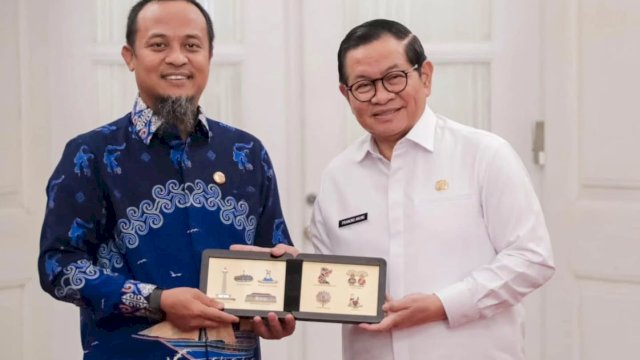 Potensi Sulsel Dilirik DKI Jakarta, Andi Sudirman Bahas Investasi dan Reformasi Birokrasi Bareng Pramono Anung