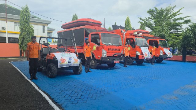 Basarnas Makassar Gelar Pasukan dan Peralatan Siaga Natal-Tahun Baru&nbsp;