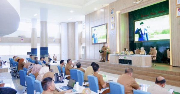 Wabup Barru Dorong ASN Perkuat Integritas dan Pelayanan Publik di Rakor Kepegawaian