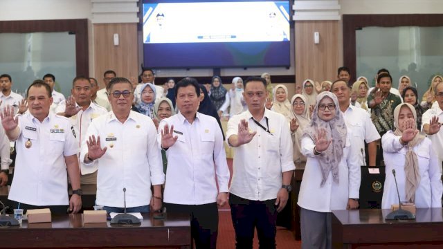 Wabup Barru Hadiri Rakor TPPS Sulsel, Perkuat Komitmen Turunkan Stunting
