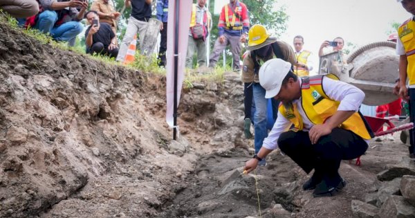 Gubernur Sulsel Groundbreaking Paket 4 MYC Konektivitas Jalan di Wajo, Soppeng, Barru, Sidrap dan Bone