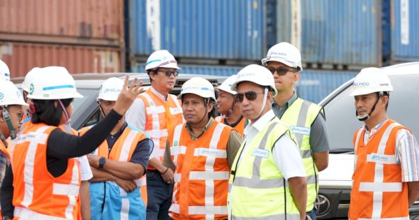 Dirtek Pelindo Tinjau Kesiapan Pelabuhan di Sulsel Hadapi Nataru 2025/2026