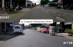 Gubernur Sulsel Resmikan Jalan Andalas, Jalan Bali dan Jalan Langsat di Kabupaten Bone