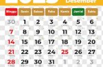 Jadwal Libur dan Cuti Bersama Natal dan Tahun Baru 2025-2026