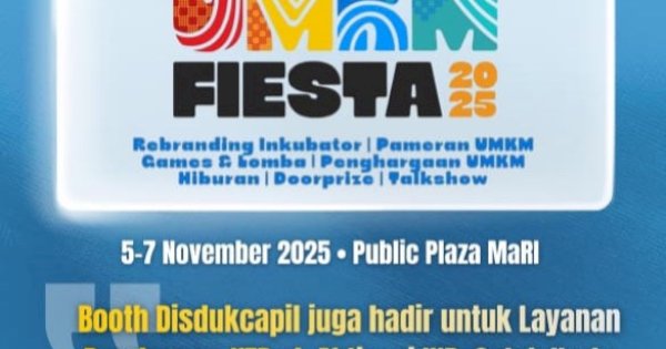 Dukcapil Makassar Siap Berikan Layanan Prima pada Gebyar UMKM Fiesta 2025