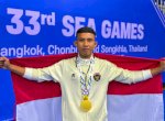 Raih Medali Emas SEA Games Thailand, Atlet Kickboxing Riyan Jefri Persembahkan Kado Natal Untuk Keluarga