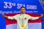 Raih Medali Emas SEA Games Thailand, Atlet Kickboxing Riyan Jefri Persembahkan Kado Natal Untuk Keluarga