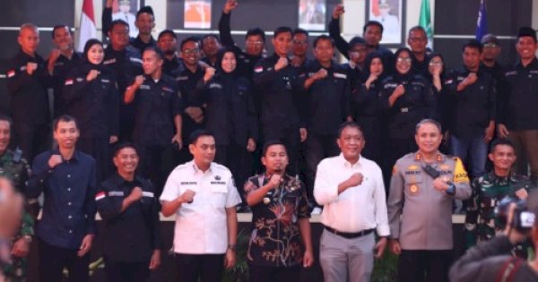 Hadiri Pelantikan Pengurus PWI, Wali Kota Parepare Ajak Pers Beri Saran dan Masukan