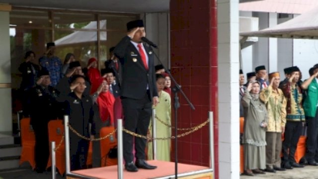 Dipimpin Wali Kota Parepare, Upacara Hari Pahlawan Berlangsung Khidmat