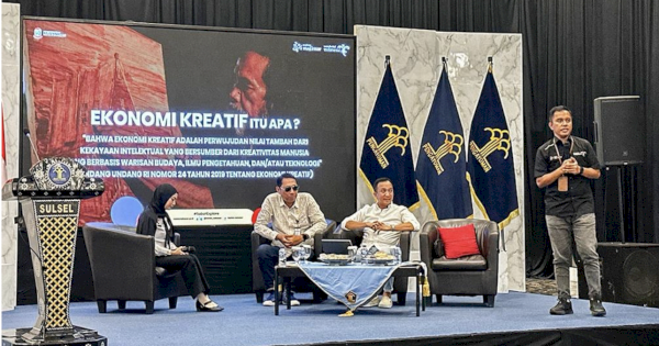 Dispar Makassar Jadi Pembicara Terkait Pendaftaran Merek Kolekfif Kemkumham