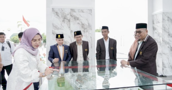 Jadi Ikon Baru Wisata Religi, Bupati Barru Resmikan Masjid Baiturrahman Haji Lawe