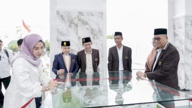 Jadi Ikon Baru Wisata Religi, Bupati Barru Resmikan Masjid Baiturrahman Haji Lawe