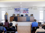 Andi Ina Kartika Sari Bahas Potensi Gerakan Tanah Mattirowalie dalam Lokakarya Mitigasi Bencana