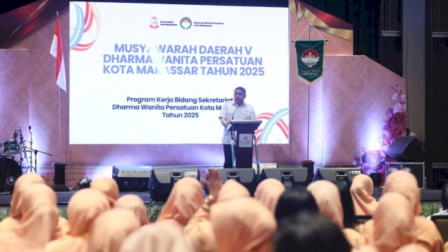 Munafri &#8211; Aliyah Motivasi Keluarga Dharma Wanita, Bangun Kepercayaan, Jaga Komunikasi, Kuatkan Keluarga