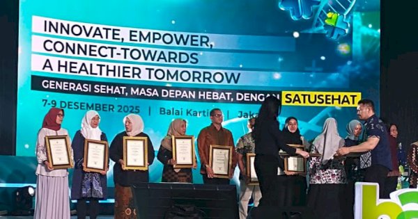 Kota Makassar Raih Penghargaan Nasional, Kategori Skrining Bayi Baru Lahir Terbaik 2025