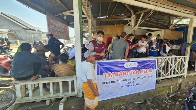 Tim Medis Sulsel Telah Layani 2.177 Pasien di Aceh Tamiang Selama Tanggap Darurat