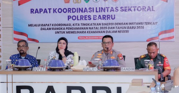 Pemkab Barru Siap Berikan Dukungan Pelaksanaan Natal 2025