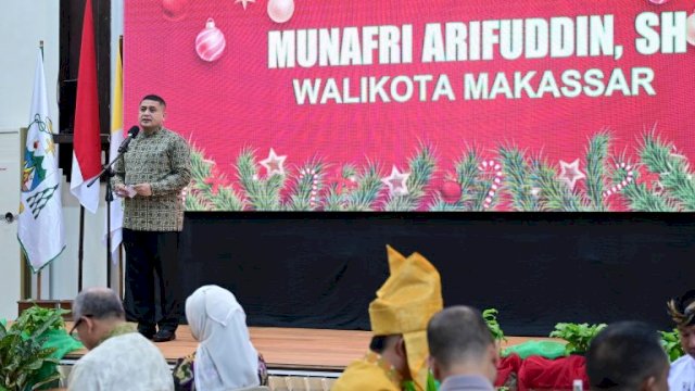 Hadiri Open House dan Silaturahmi Natal, Munafri Ajak Warga Jaga Toleransi dan Kedamaian