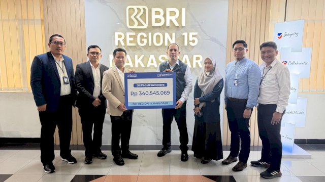 HUT ke-130, Bank BRI Region 15 Makassar Gelar Kegiatan Sosial dan Salurkan Donasi Ratusan Juta