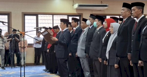 Mutasi Jabatan, 30 Pejabat di Lingkup Pemkab Maros Bergeser