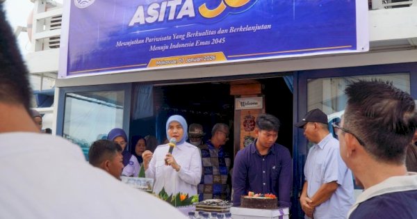 HUT ASITA ke-55, Aliyah Mustika Ilham Tegaskan Pemkot Makassar Komitmen Kembangkan Pariwisata