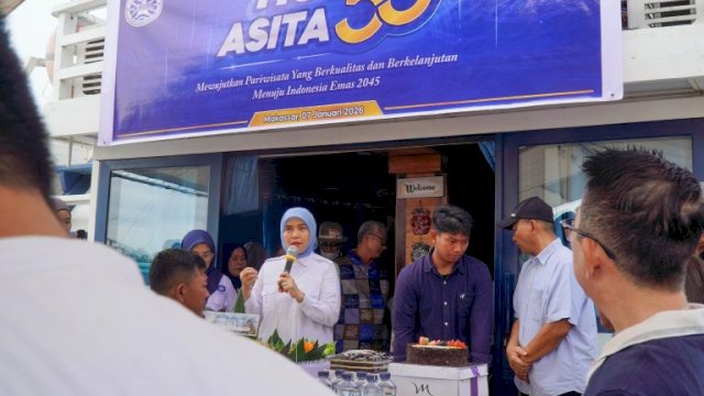 HUT ASITA ke-55, Aliyah Mustika Ilham Tegaskan Pemkot Makassar Komitmen Kembangkan Pariwisata