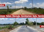 Bantuan Pemprov Sulsel di Luwu Rampung 100 Persen, Jembatan Salu Jambu-Lawawe Pengerjaan