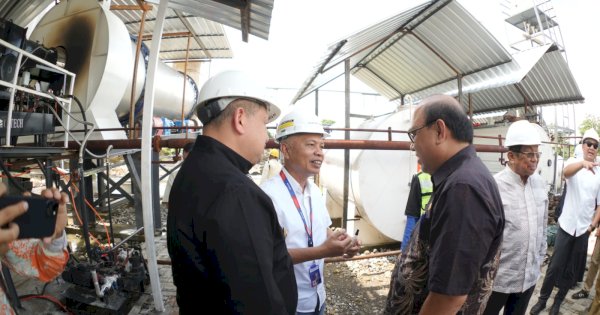 Resmikan AMP di KIMA, Munafri: Proyek Infrastruktur Makassar Tetap Lewat Lelang Terbuka