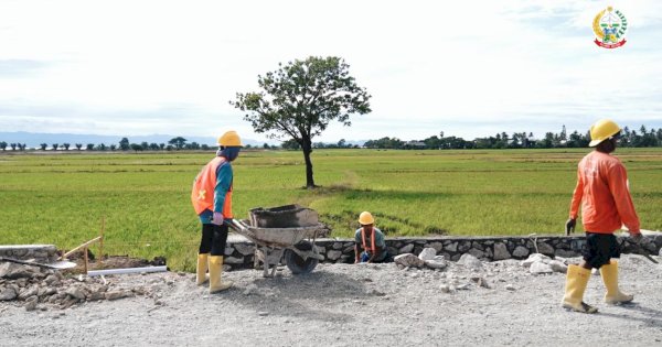 Jalan Impa-Impa–Anabanua Ditingkatkan, Jadi Tulang Punggung Mobilitas Wajo