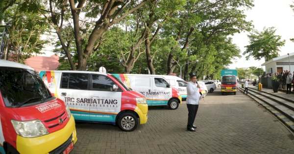 Wali Kota Makassar Resmikan Armada Operasional TRC untuk Penanganan Masalah Sosial