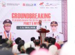 Gubernur Sulsel Ground Breaking Jalan Paket 5 MYP Rp383 Miliar di Poros Tanabatue-Palattae Bone