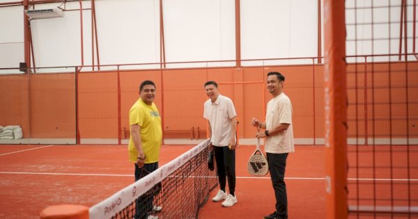 Munafri Resmikan Padel Qu, Perkuat Ekosistem Olahraga Modern di Makassar
