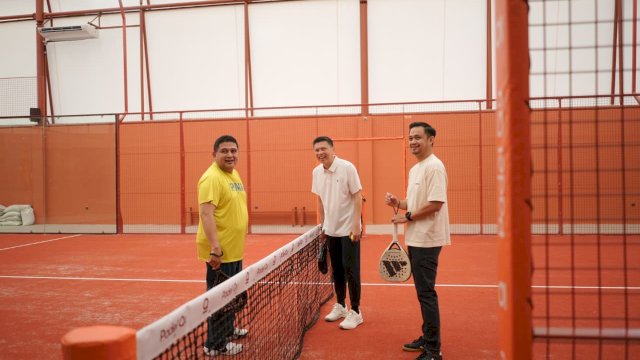 Munafri Resmikan Padel Qu, Perkuat Ekosistem Olahraga Modern di Makassar