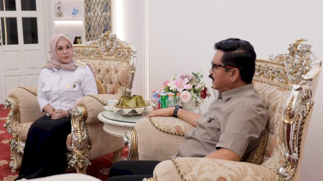 Pererat Silaturahmi, Bupati Barru Sambut Kunjungan Mantan Panglima TNI Hadi Tjahjanto