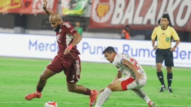 Dok. laga PSM Makassar kontra Bali United FC. (foto: Official Instagram PSM) 