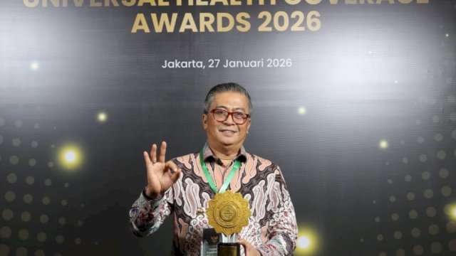 Berhasil Perluas Jaringan Kesehatan, Pemkab Barru Raih Penghargaan UHC Awards 2026