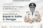 Gubernur Sulsel Andi Sudirman Sampaikan Duka Cita Atas Wafatnya Wagub Sulbar Salim S Mengga