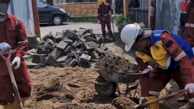 Sepanjang 2025, 105 Ruas Jalan Diaspal, 116 Drainase Dibangun di Makassar